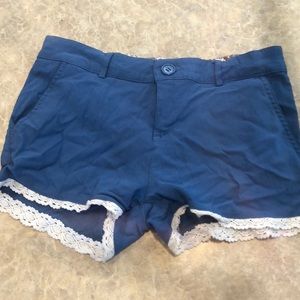 Blue shorts